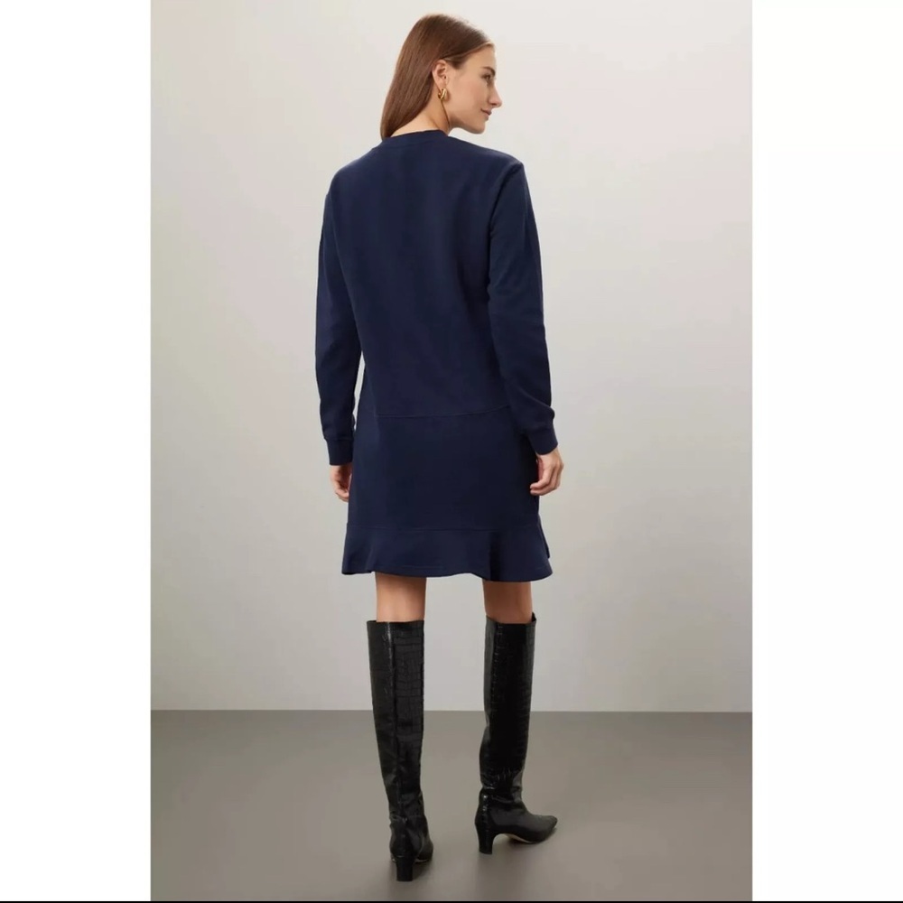 Derek Lam 10 Crosby Camden Sweatshirt Dress - Picture 5 of 6